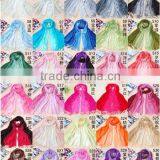 Hot-selling Cashmere Feel Two Tone Pashmina Acrylic Scarf thumbnail-1