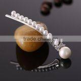 European and American High-end Boutique Fashion Zircon Elegant Pearl Hairpin Hair Accessories Hair Jewelry Party Decoration thumbnail-4