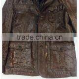 Cheap Price Man Leather Winter Jacket Suit for Promotion - 1038 thumbnail-1