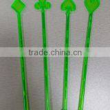 Cocktail Drinking Poker Stirrer Swizzle Stirrer thumbnail-3