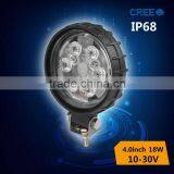 18w Diecast Aluminum Led Flood Work Light With Cree Chips thumbnail-1