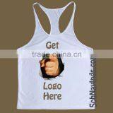 Tank Top for Men Gym Fitness Weight Lifting Cotton thumbnail-1