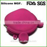 Cute Bear Shape Metal Clip Girls Wallet Silicone Coin Purse for Promotion thumbnail-3