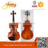 (TL004-3) High Quality Flamed Violin Painted Violins 4/4, 3/4 thumbnail-1