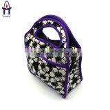 Wholesale Insulated Printing Neoprene Multi-compartment Lunch Bag thumbnail-4