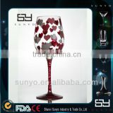 Hot Promotional Hand Paint Wine Glass/Goblets
