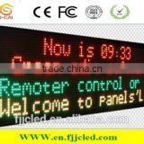 3 colors scrolling led display sign/module P10 outdoor IP65