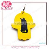 Colorful Wooden animal keychain (OEM Wooden Craft in Laser Cut & Engraving)