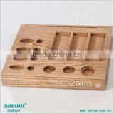 Wholesale Natural Wooden Makeup Organizer In Counter thumbnail-2