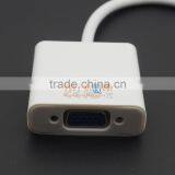 Thunderbolt Mini DisplayPort Display Port DP To VGA Adapter Cable for Macbook thumbnail-2