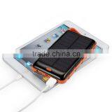 2015 Hot Selling CE RoHs Waterproof Solar Power Bank 12000mAh Portable Power Bank thumbnail-3