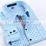 Mens Long Sleeve Black Italian Collar Shirt With Pocket thumbnail-3