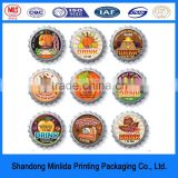 best quality tinplate stamping beer bottle crown cap for beverage company