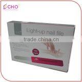 Hot Pink LED Light-up Glass Nail File thumbnail-6