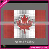 Canada Flag Rhinesone Transfer Patterns thumbnail-1