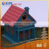 2015 New Product Colorful Wooden Villa Bird House thumbnail-3