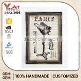 2016 Fahion Wall Hanging Wood Carving Wall Art Quality Guaranteed Custom Printing Logo thumbnail-1