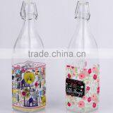 Glass Bottle Glass Milk Bottle With Decal Printing (CCP684K36) thumbnail-1