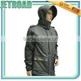 Men's Padded Jacket Parka With Removable Hood