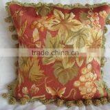 Artificial silk cushion cover