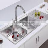 304 Stainless Steel Kitchen Sink Double Bolw Basin Quality Choice Supplier's Choice thumbnail-3