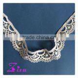Decorative Water Soluble /guipure Chemical Crochet Cord Lace Trim/polyester Flower Trim Lace for Supplier's Choice thumbnail-1