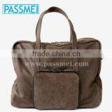 New 100% Leather Weekender Travel Men Bag With Generous Packing Space thumbnail-2