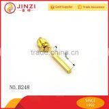 2015 New Design Metal Accessory Customized Gold Plating Zipper Puller thumbnail-3