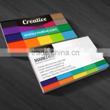 OEM professional thick paper business cards manufacturer in China