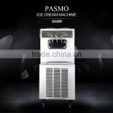 Pasmo commercial/ home use large production soft serve ice cream machine with air pump