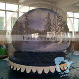 Outdoor Funny Inflatable Snow Globe for Holiday Events thumbnail-6