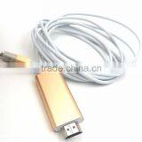 video cable product MHL 8-pin to HDTV adapter sync cable for ipad 4 for iphone 5 6 plus