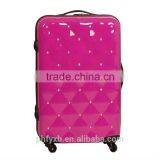 2016 Eminent ABS/PC Luggage Trolley/Durable Hotel Suitcase / Fashion Women Cool Color Travel Trolley Suitcase thumbnail-1