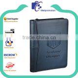 Custom Handmade Office Leatherette 3 Ring Conference Binder Quality Choice thumbnail-2