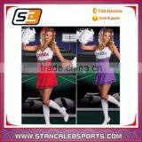 Stan Caleb Lastest Custom Wholesale Cheer Dance Costumes Short Sleeve Cheerleading Uniforms for Girls