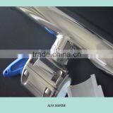 Great Stainless Clamp On Adjustable 1-1/2" to 1-3/4" Tube in Stylish Rod Holder thumbnail-5