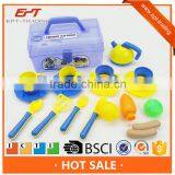 Plastic Pretend Play Tableware Kitchen Toy Set for Kids