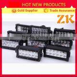 Offroad 7.5 Inch Waterproof Flood Beam Double Row 36W 72W 4X4 Led Light Bars