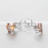 Costume Jewelry Single Stone Earring Designs For Ladies thumbnail-3