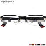 New Italy Design Glasses Frame Classic Stainless Steel Metal Eyeglasses Optical Frames Eyewear SM4014 thumbnail-4