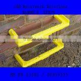 Bright Color UV Stabilised Polypropylene + Cast Iron Manhole Steps for Concrete