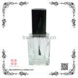 10ml Wooden Styple Cap Clear Plastic Cylinder Nail Polish Bottle thumbnail-5