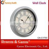 Cason Roman Numerals Wall Art Clock for Home Decoration thumbnail-3