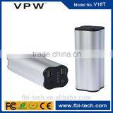 Portable RoHS Aluminium Case 4400mAh 6600mAh 8800mAh Battery Power Bank thumbnail-2