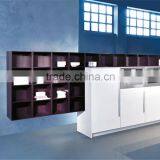 Interior Melamine Kitchen Cabinet With Kitchen Cabinet Waste Bin thumbnail-2