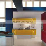 Yellow Modern Kitchen Cabinets Wall Units, High Gloss Cabinet thumbnail-4