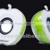 Lovely Apple Model Mini Speaker With Color Flash thumbnail-3