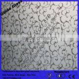 4-8mm Clear And Tinted Building Decorative Acid Etched Glass thumbnail-2