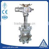 Carbon Steel Electric Driven Knife Gate Valve With Low Price thumbnail-1