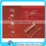 Wall Mounted Acrylic Shelf Clear Wall Mounted Plastic Slatwall Display Shelf for Sunglasses thumbnail-1